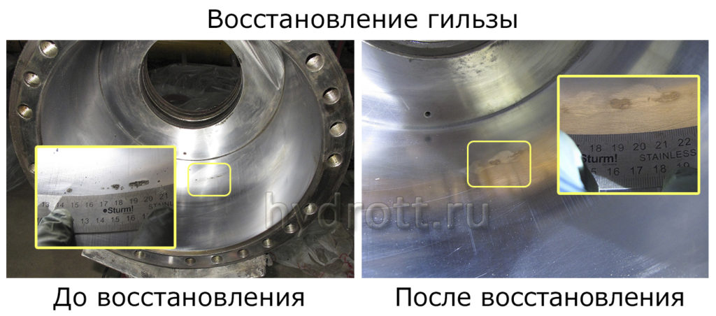 Восстановление гильзы Восстановление гильзы